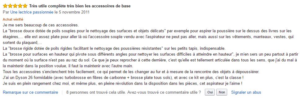 kit_maison_dyson_meilleur_commentaire_client_amazon